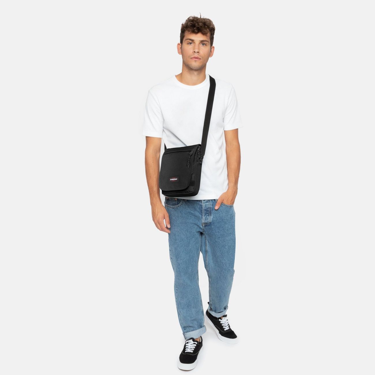 Eastpak FLEX - Sac bandoulière - black/noir 