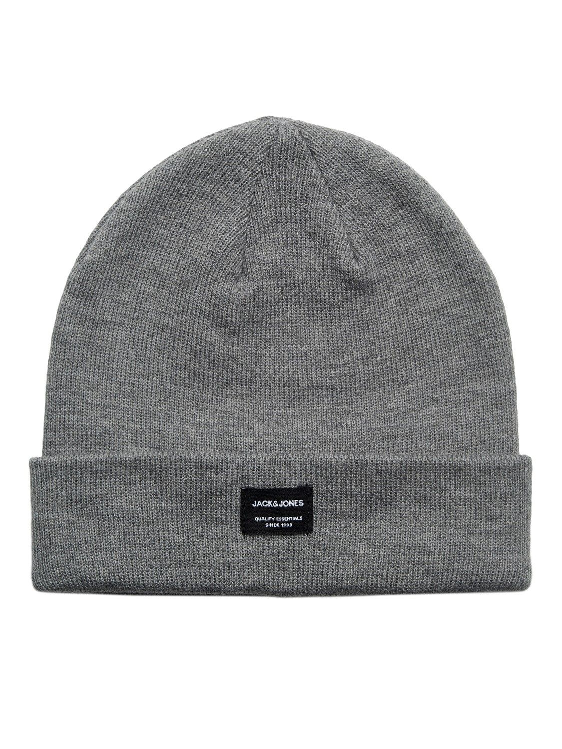 CAPPELLO Ragazzo JACK&JONES 12160311 DNA BEABIE GREY MELANGE - inDigo Shop