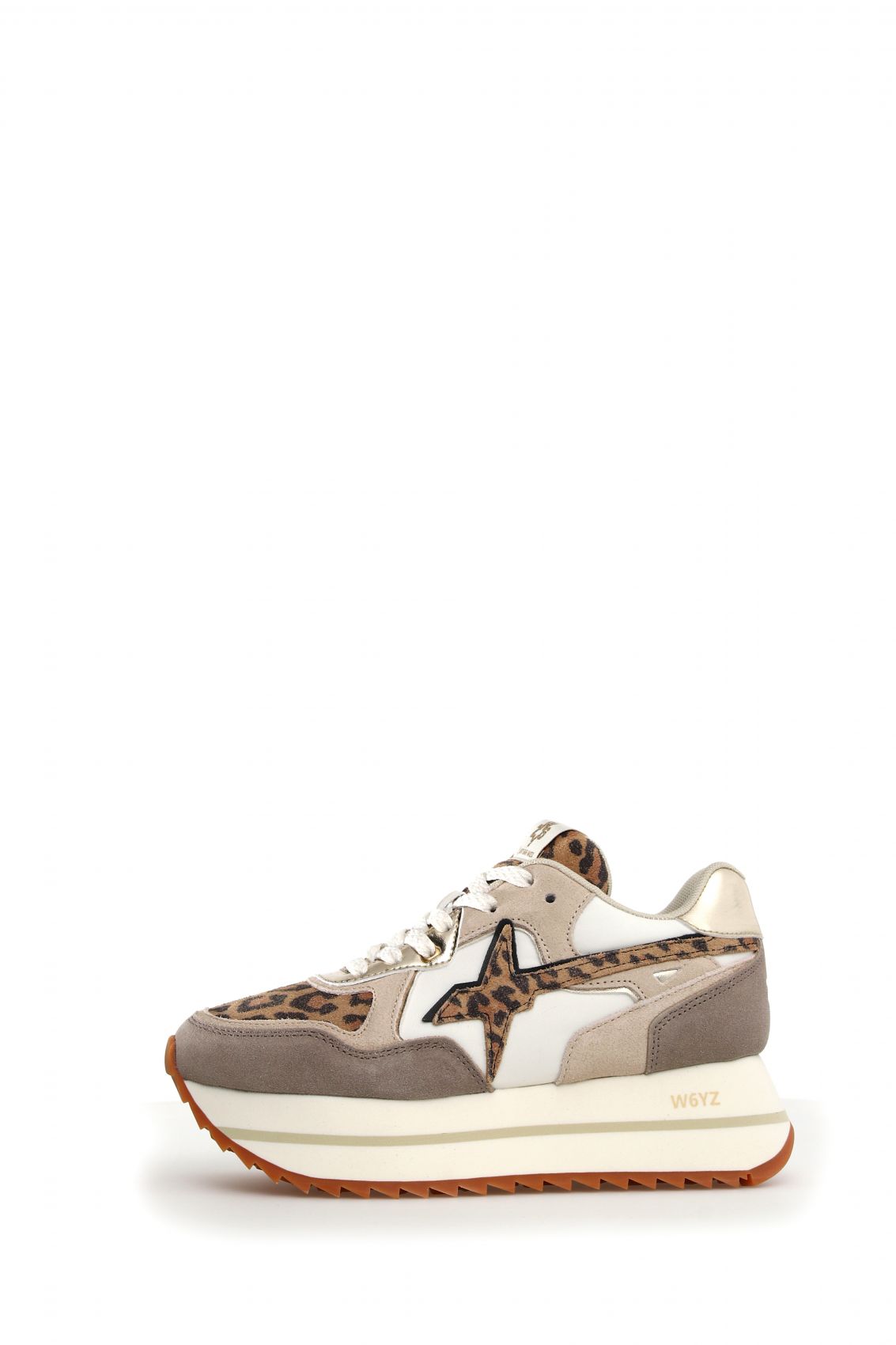 SNEAKERS Donna W6YZ DEVA 2017405 22 2E31 BEIGE TAUPE PLATINUM inDigo Shop