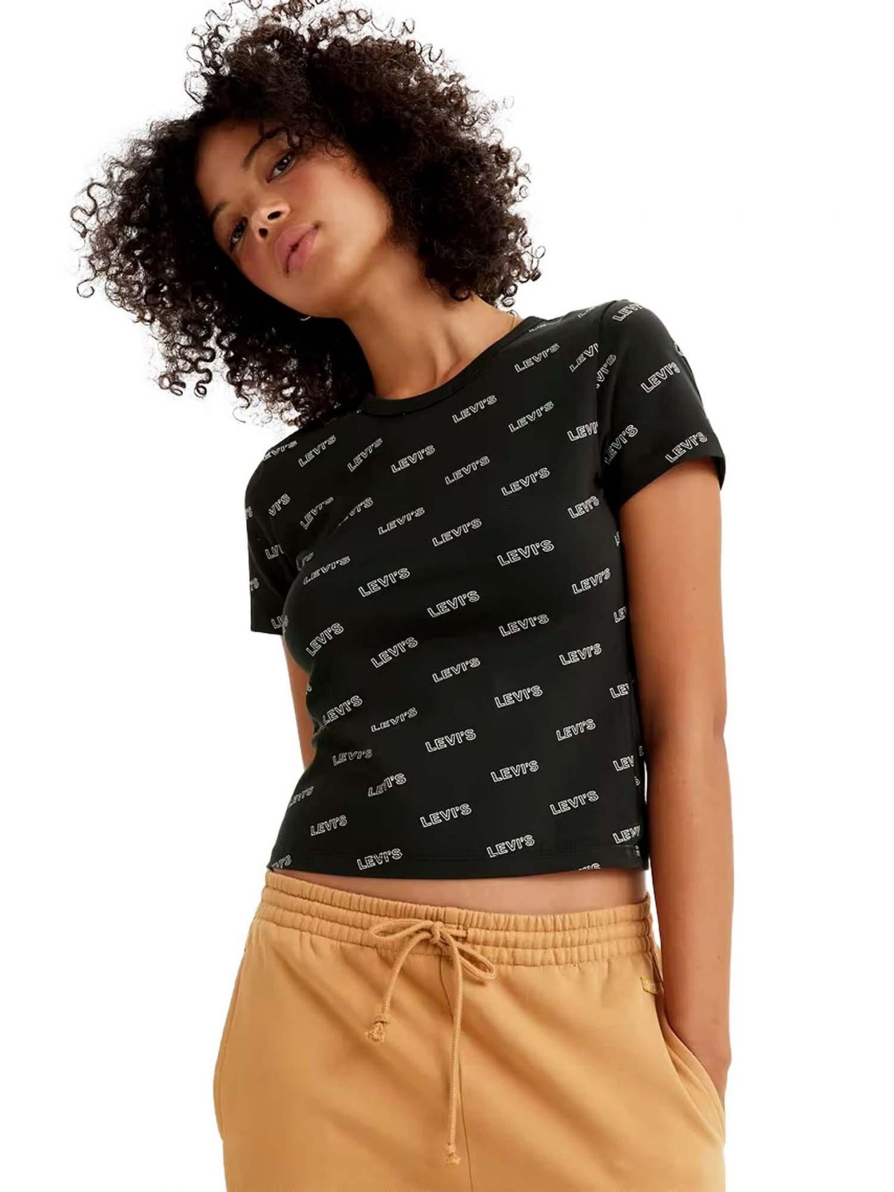 T shirt on sale levis donna
