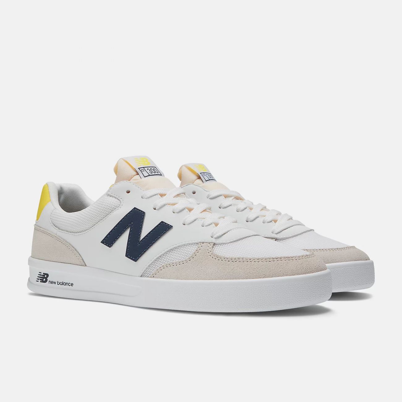 SNEAKERS Uomo NEW BALANCE CT300 COURT SY3 WHITE NAVY inDigo Shop