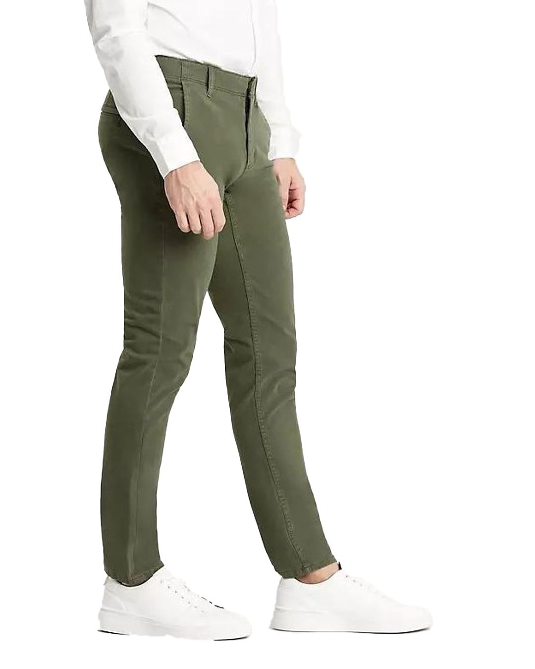 PANTALONI Uomo DOCKERS 55775 SMART 360 FLEX ALPHA SKINNY 0011 OLIVE inDigo Shop