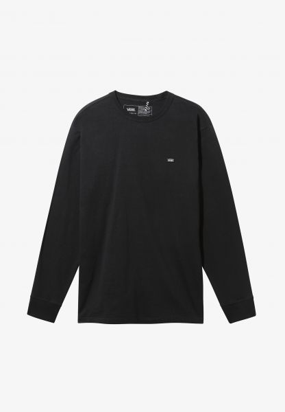 T SHIRT Uomo VANS VN0A4TURBLK1 MN OFF THE WALL CLASSIC LS BLACK
