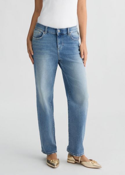 デニム・ジーパン LIU JO Women Denim Pants UA5220 DS058 78867 BLUE 155875157_pe-2025-liu-jo-loose
