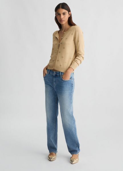 デニム・ジーパン LIU JO Women Denim Pants UA5220 DS058 78867 BLUE 155875157_pe-2025-liu-jo-loose