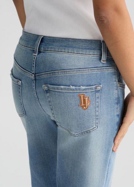 デニム・ジーパン LIU JO Women Denim Pants UA5220 DS058 78867 BLUE Slim fit jeans colour light blue denim | Liu Jo